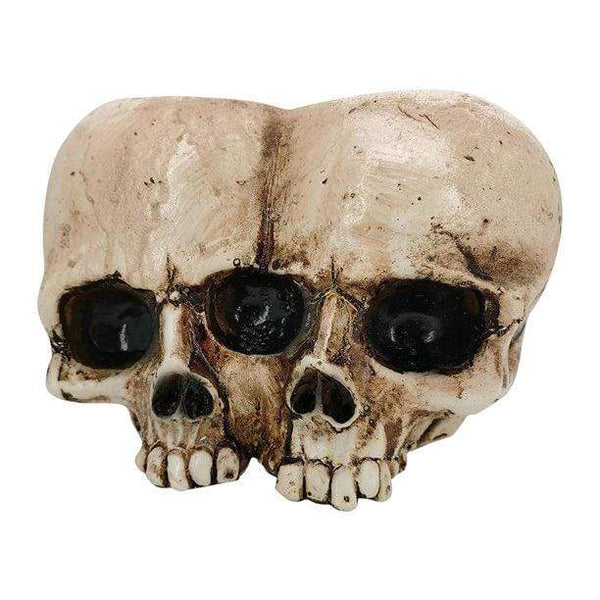 Gadget Gerbil Double Skull Head Flower Pot