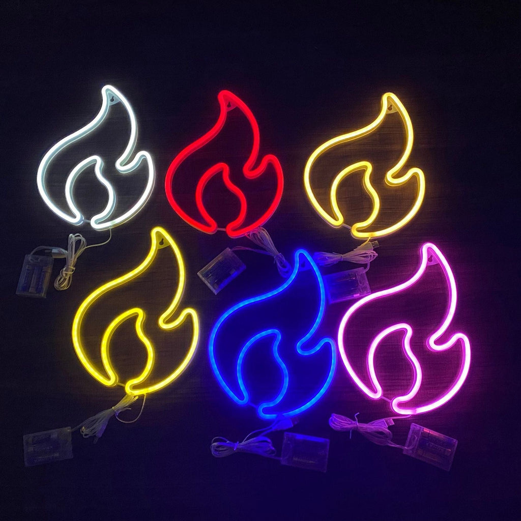 Gadget Gerbil Flame Neon Sign