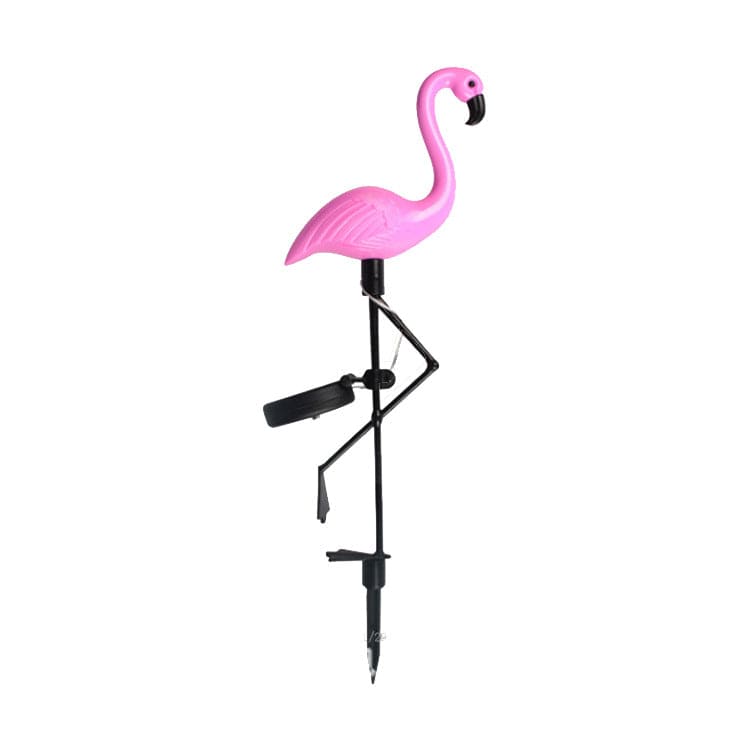 Gadget Gerbil Flamingo Solar Powered Cactus Stake Light