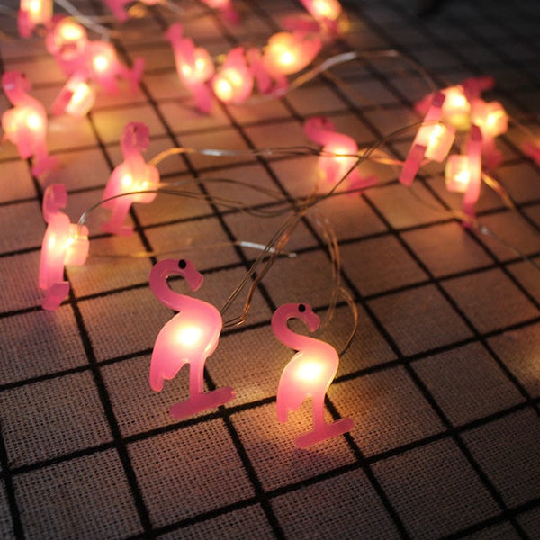 Gadget Gerbil Flamingo String Lights