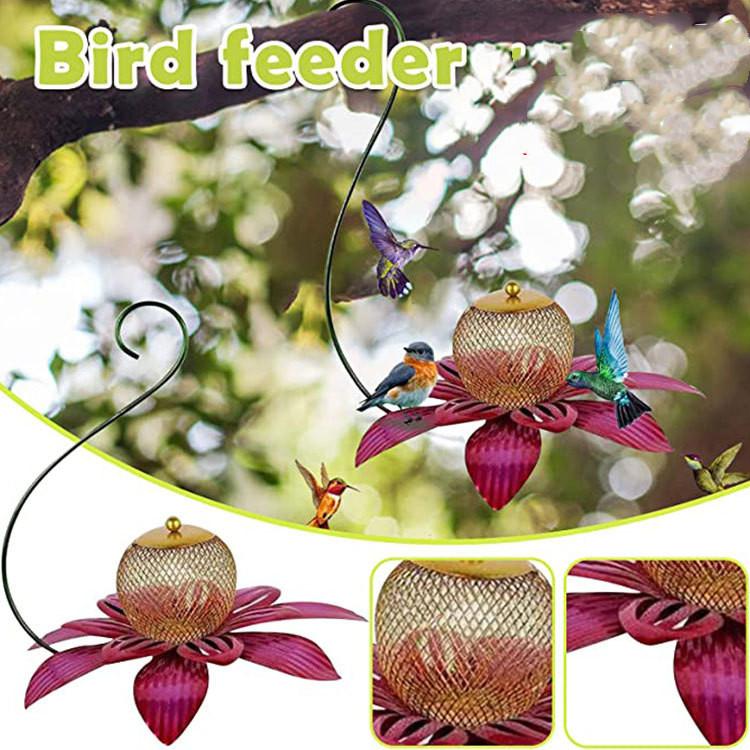 Gadget Gerbil Flower Shaped Bird Feeder
