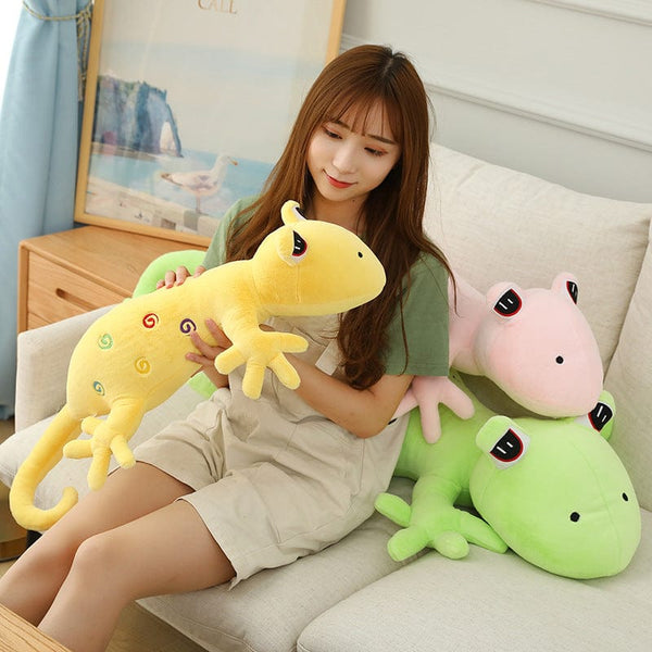 Gadget Gerbil Gecko Plush Pillow Toy