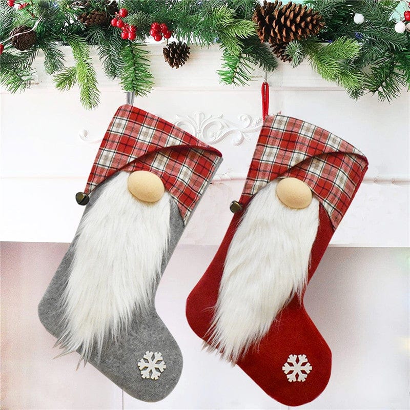 Gadget Gerbil Gnome Beard Christmas Stocking