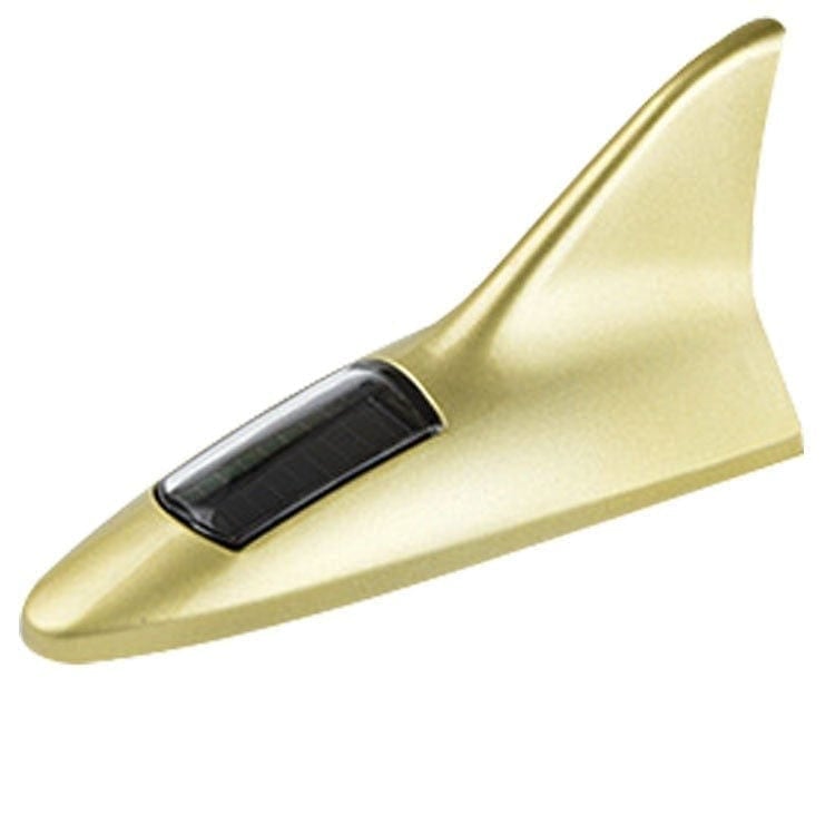 Gadget Gerbil Gold Car Solar Shark Fin LED Emergency Light