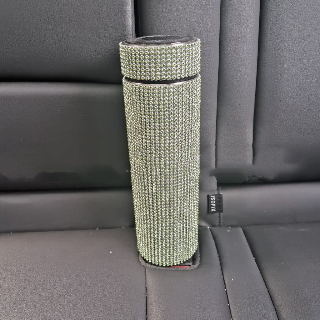 Gadget Gerbil Green / 500ml Rhinestone Thermos Bottle