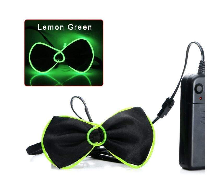 Gadget Gerbil Green LED Bow Tie