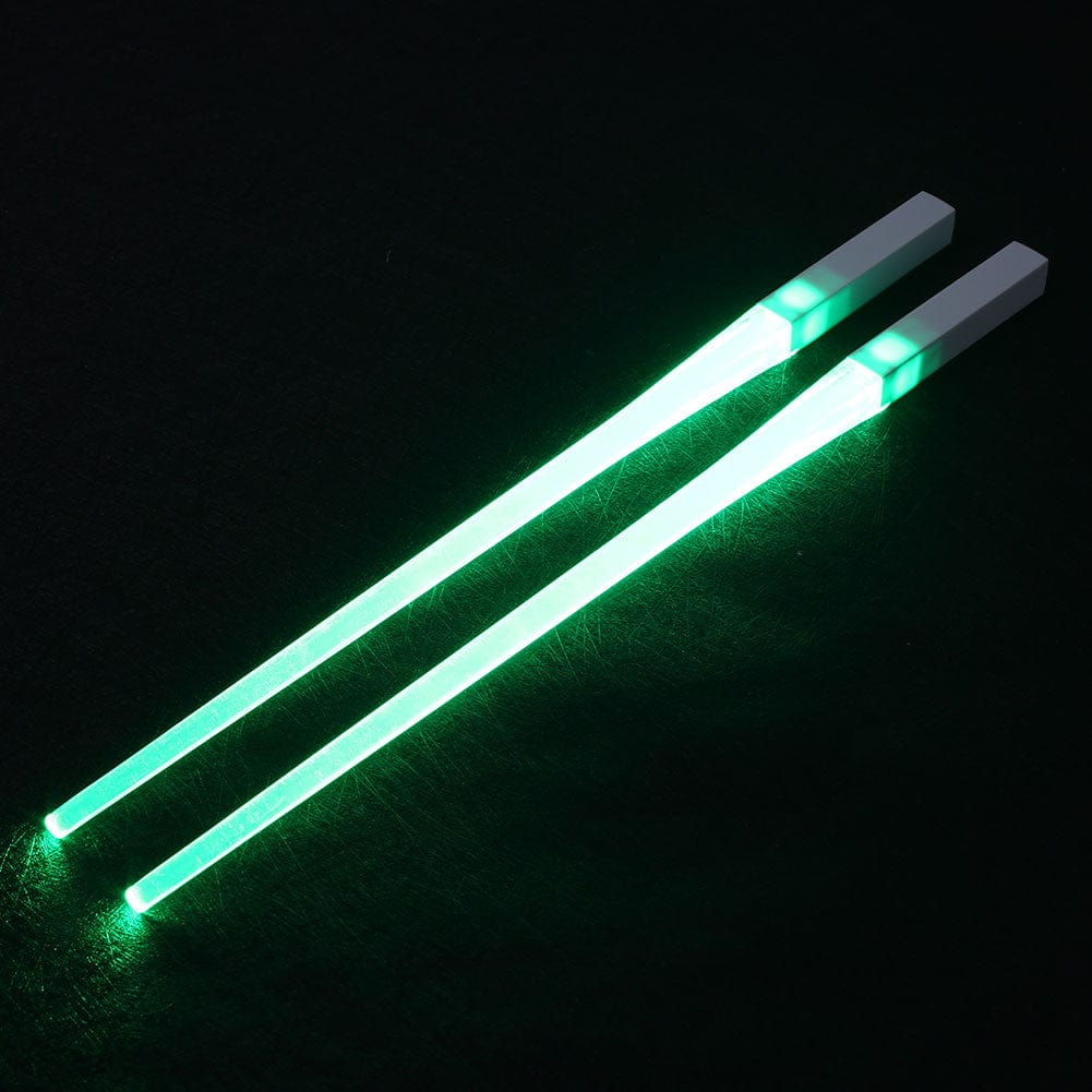 Gadget Gerbil Green LED Glowing Chopsticks