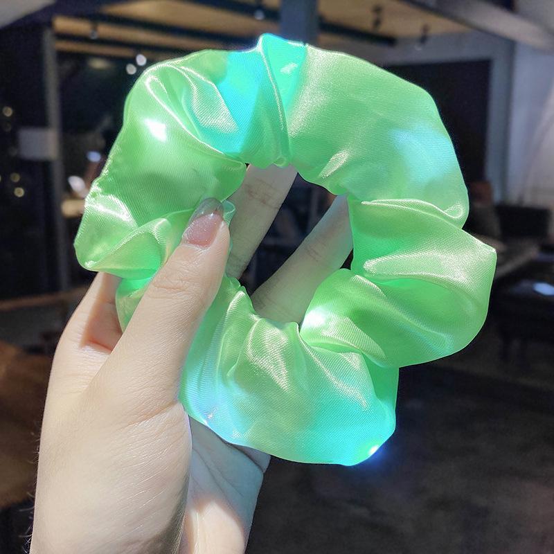 Gadget Gerbil Green LED Scrunchies
