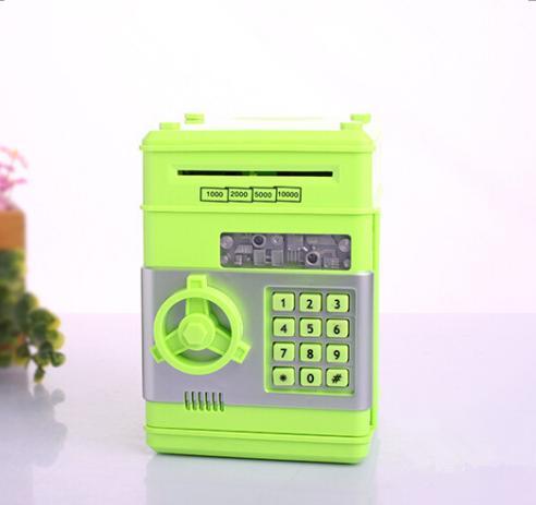 Gadget Gerbil Green Piggy Bank ATM Machine