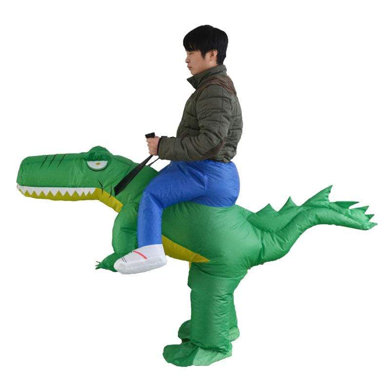 Gadget Gerbil Green / S Halloween inflatable tyrannosaurus party performance doll clothes cosplay funny show inflatable clothing