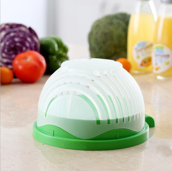 Gadget Gerbil Green Salad Slicer Bowl