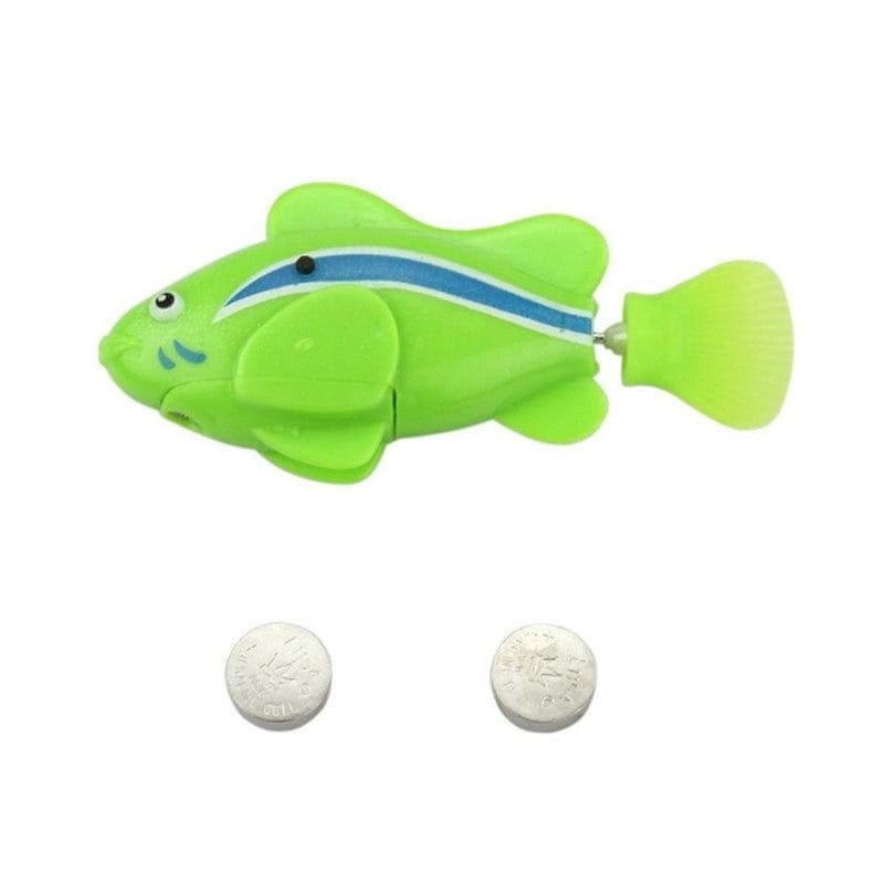 Gadget Gerbil Green Swimming Fish Bath Toy