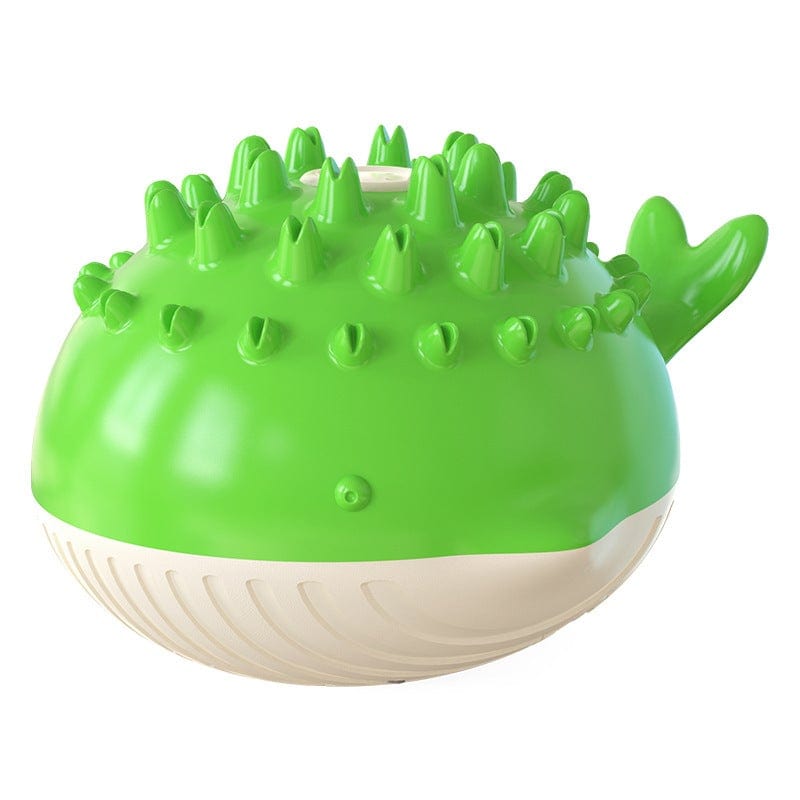 Gadget Gerbil Green Waterproof Electric Spray Dog Toy