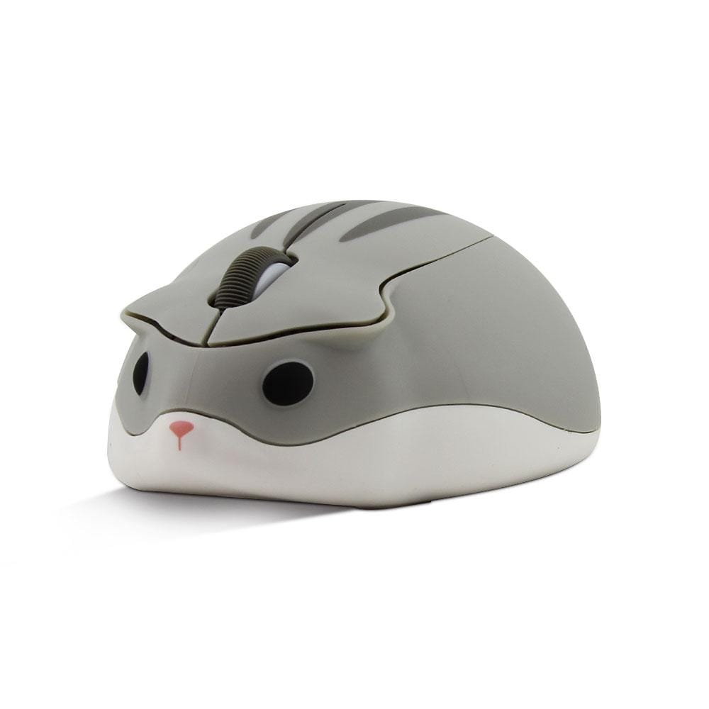 Gadget Gerbil Grey 2.4GHz Wireless Hamster Computer Mouse