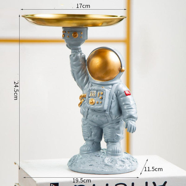 Gadget Gerbil Grey Astronaut Carrying Key Tray