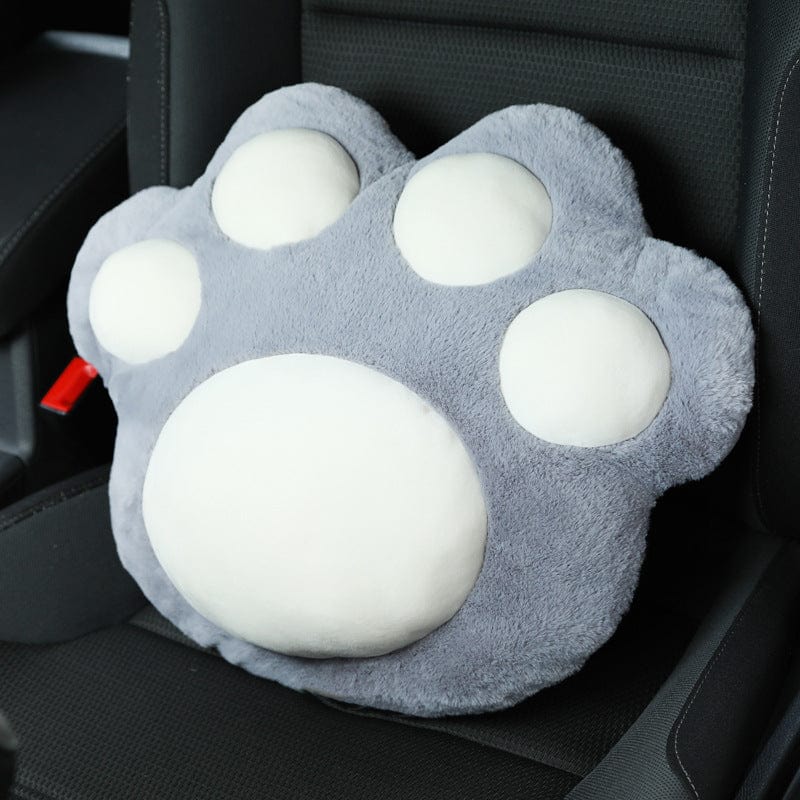 Gadget Gerbil Grey Back to Paw Car Seat Headrest Neck Pillow