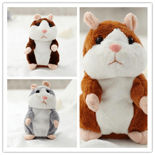 Gadget Gerbil Grey+Brown+Deep brown / 18 Mimicking Hamster Toy
