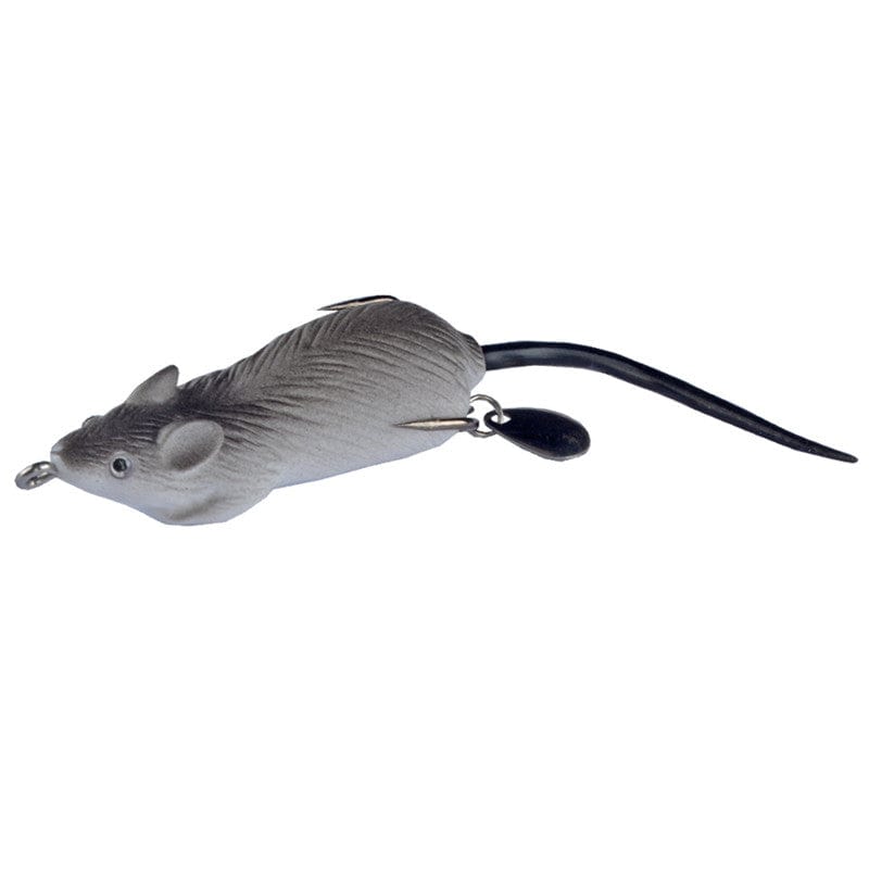 Gadget Gerbil Grey Mouse Shaped Fishing Lure