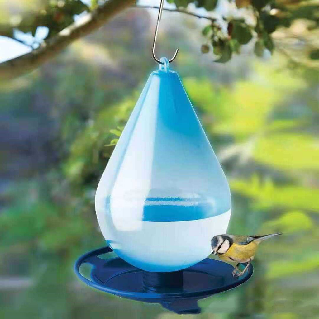 Gadget Gerbil Hanging Droplet Shaped Bird Water Feeder