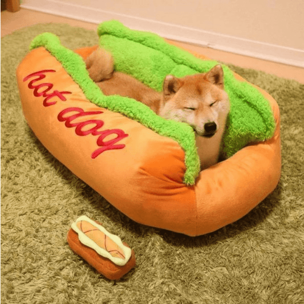 Gadget Gerbil Hot Dog Bed For Dogs