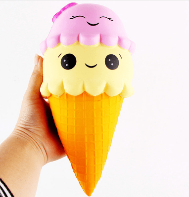 Gadget Gerbil Ice Cream Cone Squishy Toy
