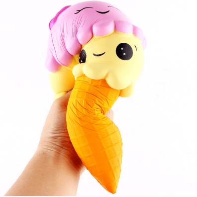 Gadget Gerbil Ice Cream Cone Squishy Toy