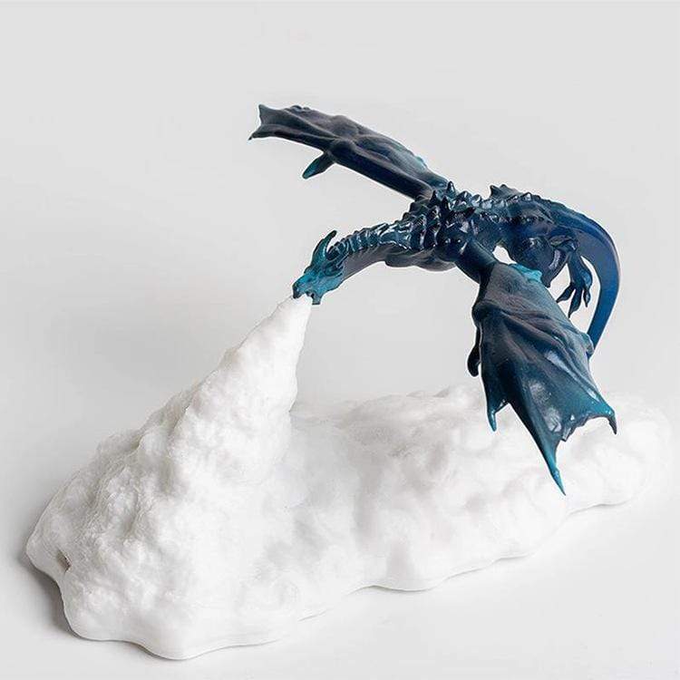 Gadget Gerbil Ice Dragon 3D Printed Dragon Lamp Night Light