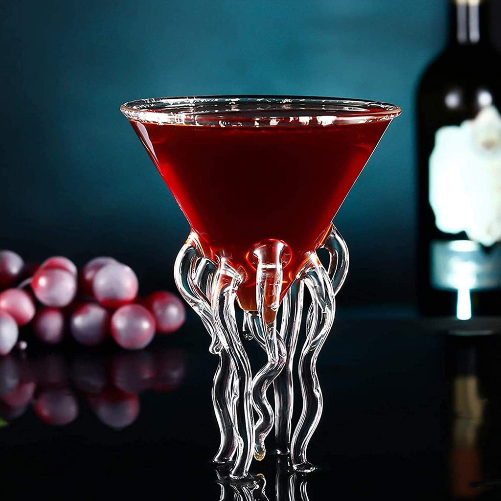 Gadget Gerbil Jellyfish Martini Glass