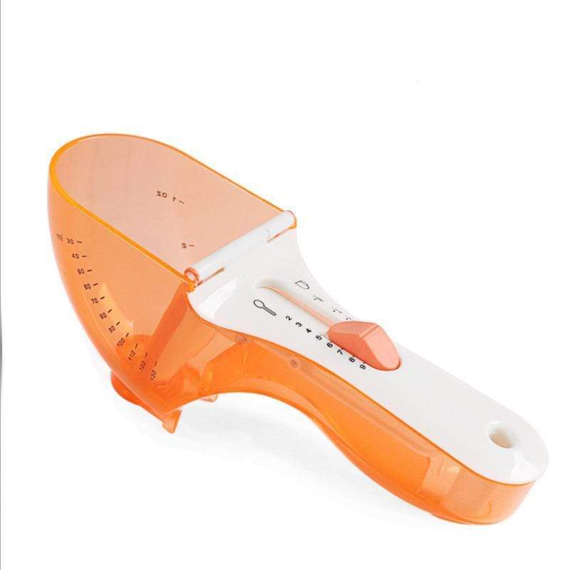 Gadget Gerbil L 2pcs / Orange Adjustable Measuring Spoon