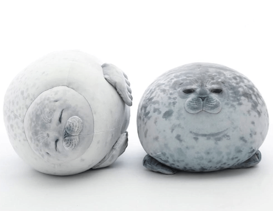 Gadget Gerbil Large Seal Pillow Doll Aquarium Plush Toy