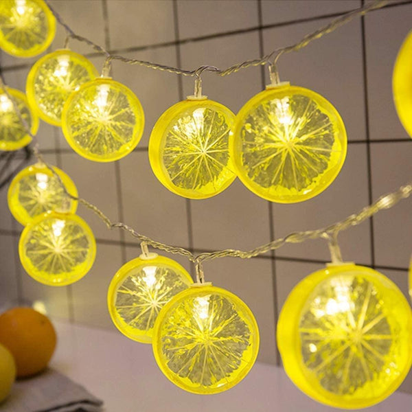 Gadget Gerbil LED Lemon Slice String Lights
