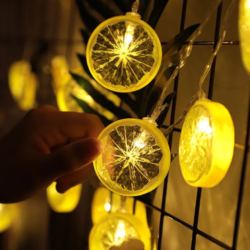 Gadget Gerbil LED Lemon Slice String Lights
