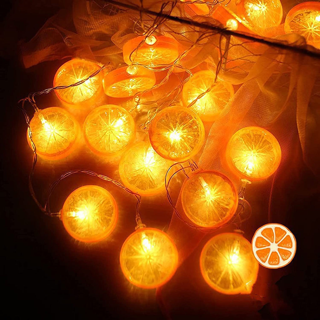 Gadget Gerbil LED Orange Slice String Lights