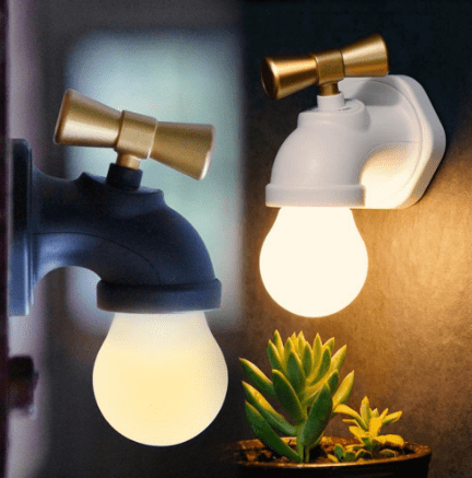 Gadget Gerbil LED Water Faucet Shaped Night light