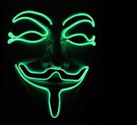 Gadget Gerbil light green / A Vendetta LED Mask