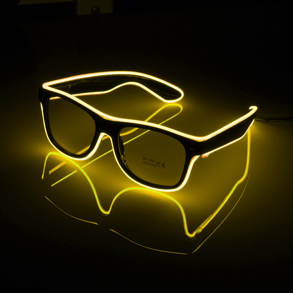 Gadget Gerbil Light Up LED Flashing Sunglasses