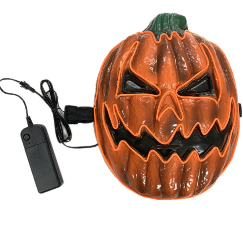 Gadget Gerbil Light Up LED Pumpkin Mask