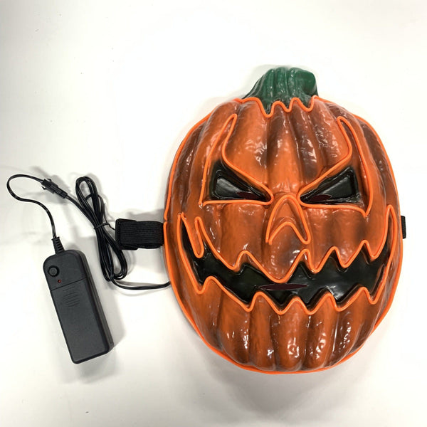 Gadget Gerbil Light Up LED Pumpkin Mask