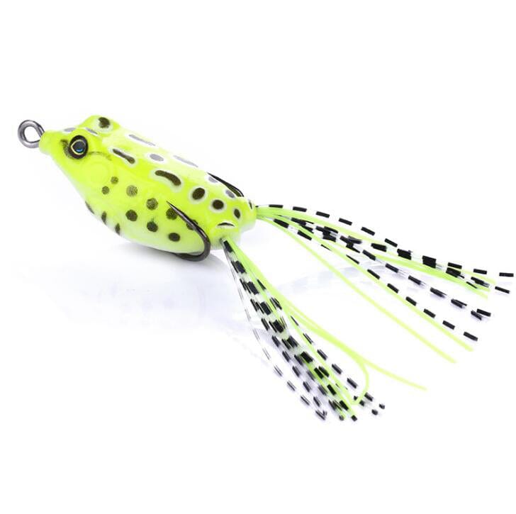 Gadget Gerbil Light yellow / 1pc Frog Shaped Fishing Lure