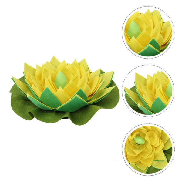 Gadget Gerbil Lotus Flower Shaped Dog Snuffle Mat