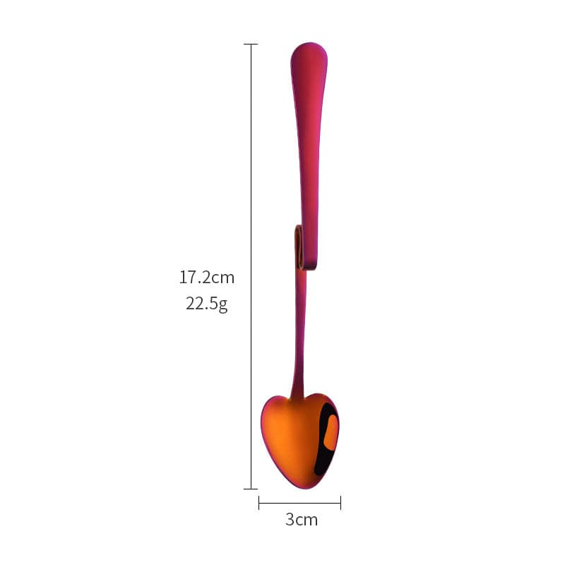 Gadget Gerbil Magic red / Type Z Hanging Heart Coffee Spoon