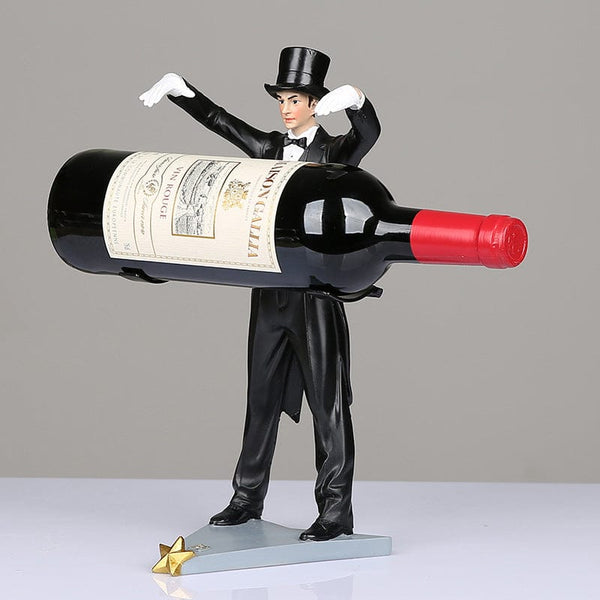 Gadget Gerbil Magician Wine Bottle Holder