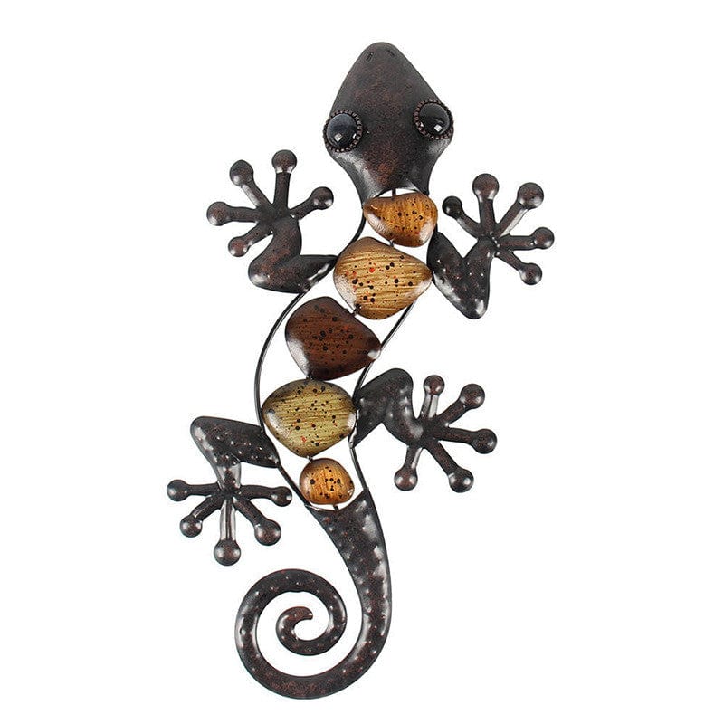 Gadget Gerbil Metal Gecko Wall Decoration