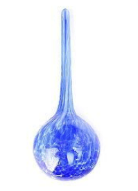 Gadget Gerbil Navy blue Stained Glass Watering Bulb