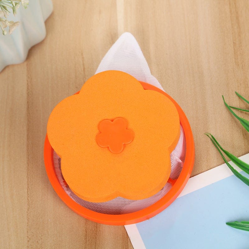 Gadget Gerbil Orange / 1PC Float Filter For Washing Machine Hair Remover