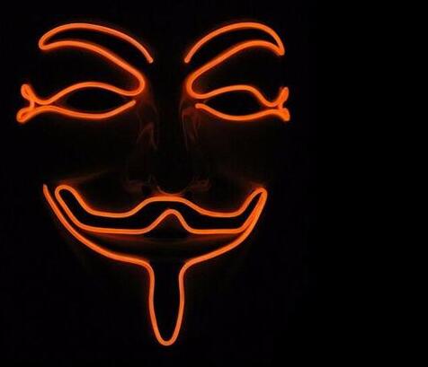 Gadget Gerbil orange / A Vendetta LED Mask