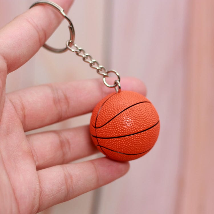Gadget Gerbil Orange Basketball Keychain