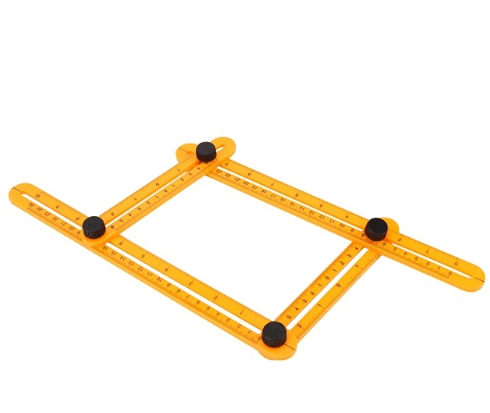 Gadget Gerbil Orange Folding Measuring Ruler