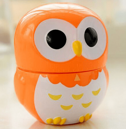 Gadget Gerbil Orange Owl 60 Minute Kitchen Timer