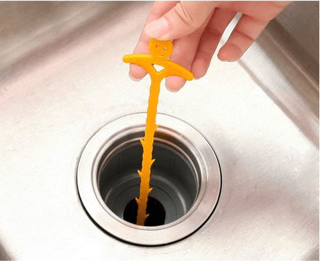 Gadget Gerbil Orange smile Kitchen pipe dredging hook